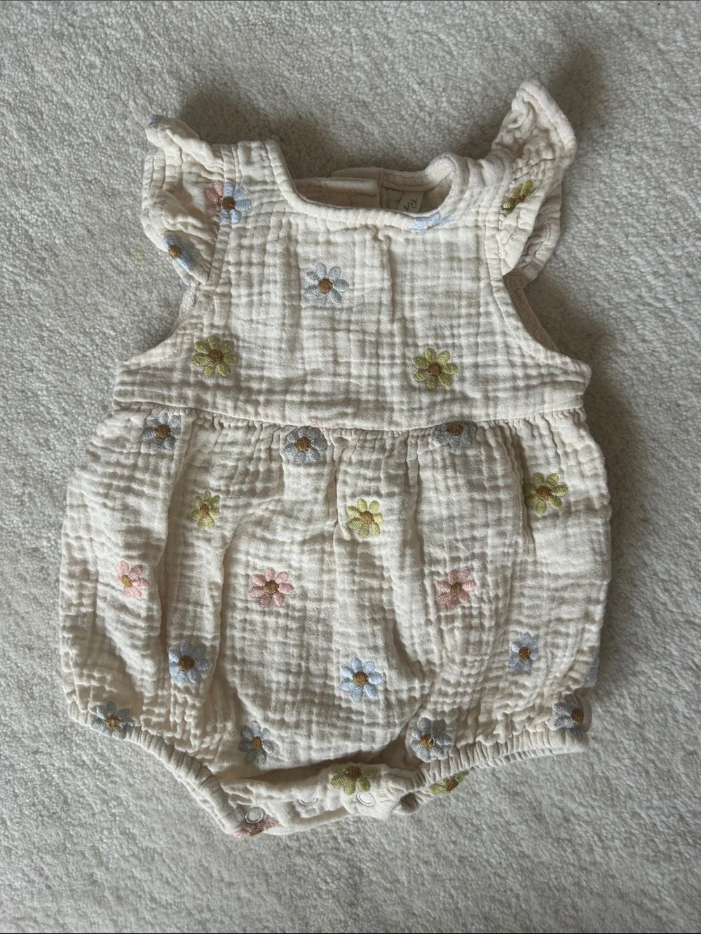 Rylee + Cru Amelia Romper Daisies
